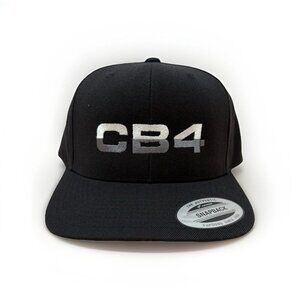 Cb4 Snapback Hat Cap Black Baseball Yupoong Hat
